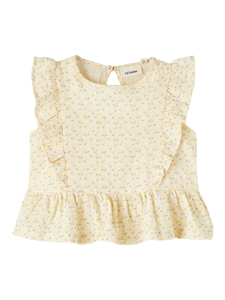 Se Lil Atelier Blomstret Peplum Top Hulla Turtledove hos Smartkidz.dk